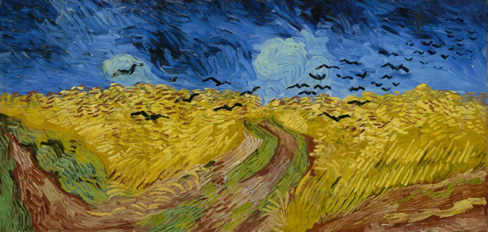 Vincent Van Gogh (1853-1890) 'Champ de blé aux corbeaux', juillet 1890, huile sur toile, 50,5 × 100,5 cm © Van Gogh Museum, Amsterdam (Vincent van Gogh Foundation)