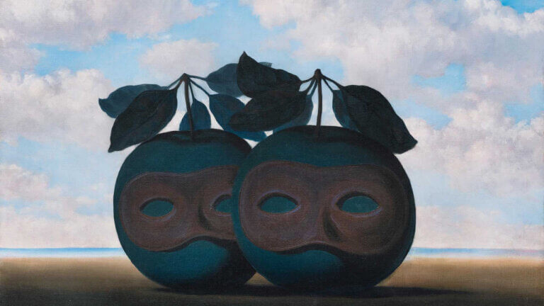 René Magritte, La Valse hésitation, 1955, huile sur toile, estimation 10M-15M€ © Sotheby's