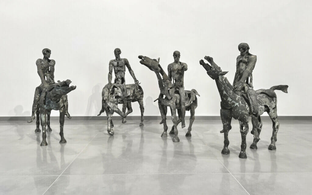 Rik Poot, Les Quatre Cavaliers de l’Apocalypse, bronze