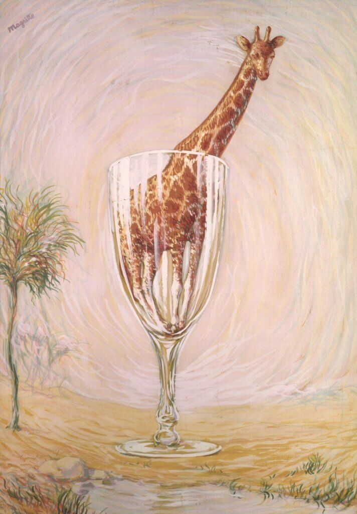 René Magritte, Le Bain de cristal, 1946