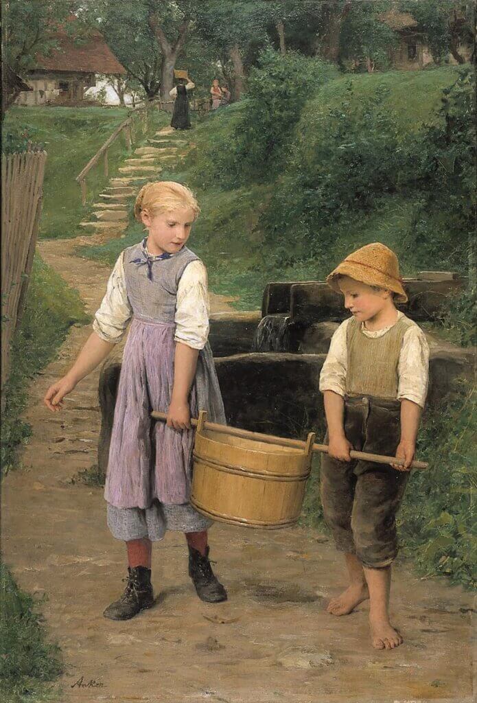 Deux petits porteurs d'eau, 1893