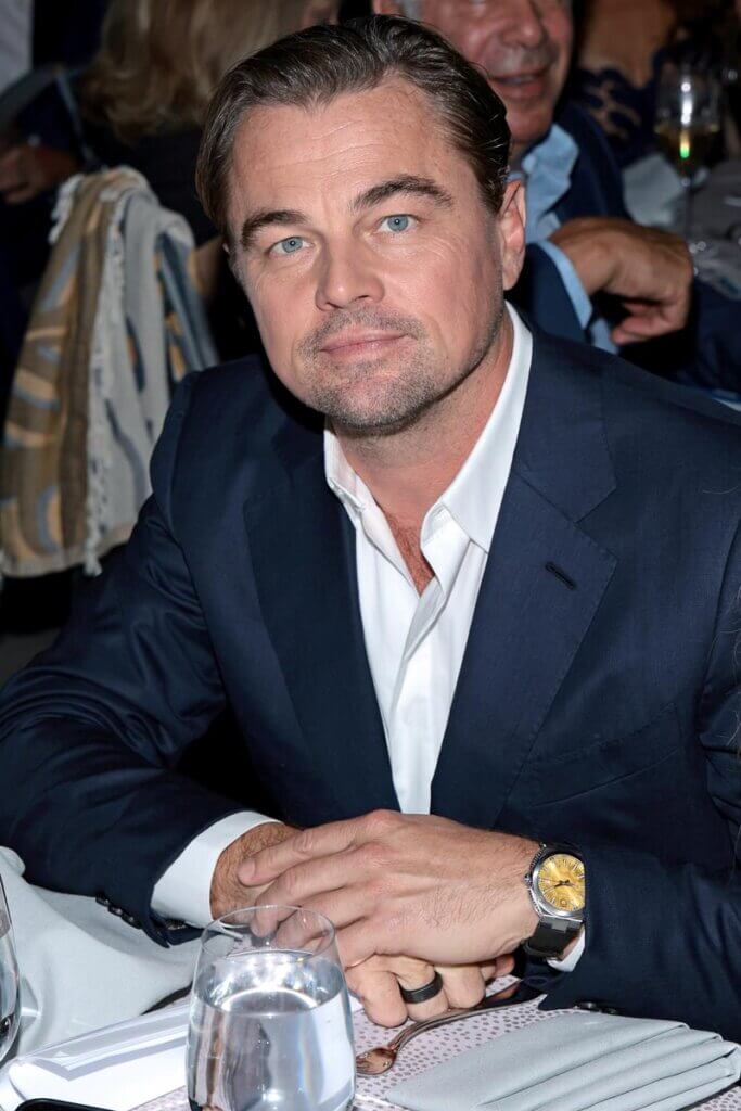 Leonardo DiCaprio met het Circular S model van ID Watch Genève