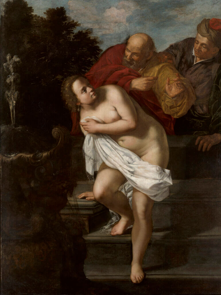 Artemisia Gentileschi, Suzanne et les Vieillards