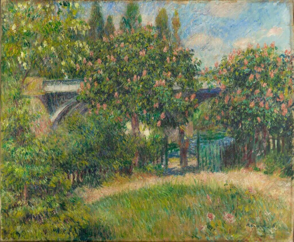 Auguste Renoir, Pont du chemin de fer à Chatou