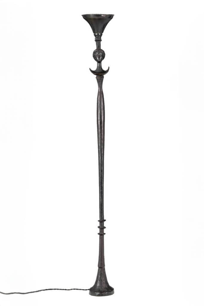lampadaire en bronze d'Alberto Giacometti
