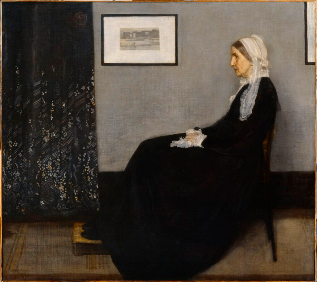 James Abbott McNeill Whistler, Arrangement en gris et noir n°1