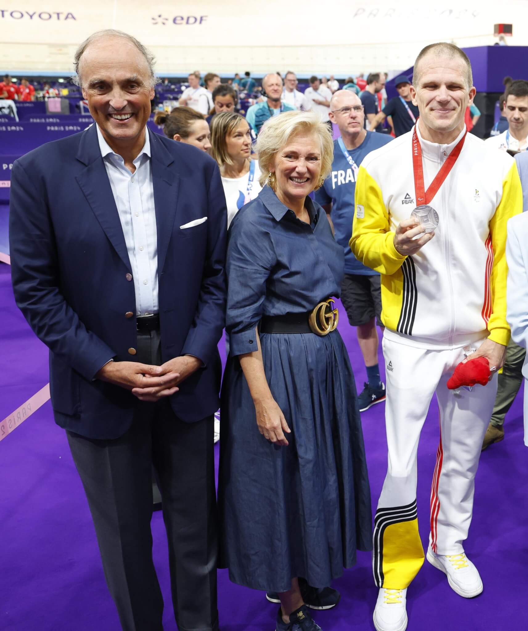 prince lorenz de belgique
princesse astrid de belgique aux jeux paralympiques de Paris 2024