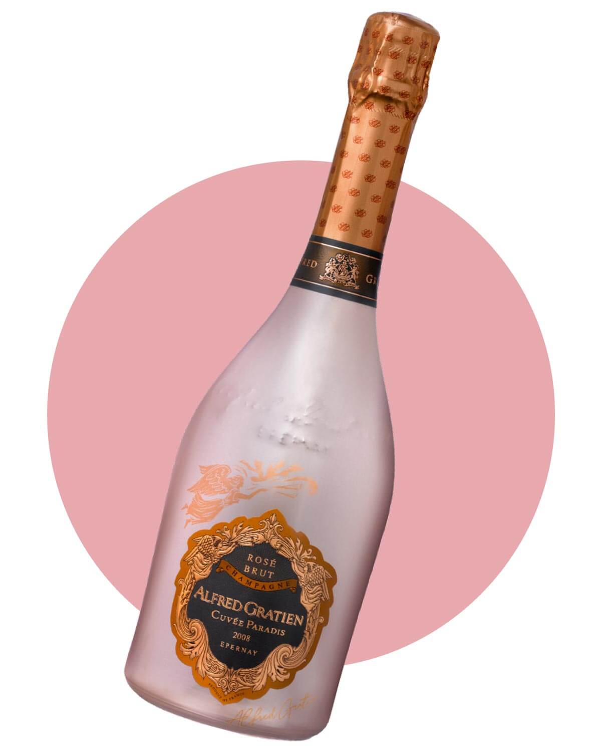 Paradis Brut Rosé Millésimé 2008 La part des anges