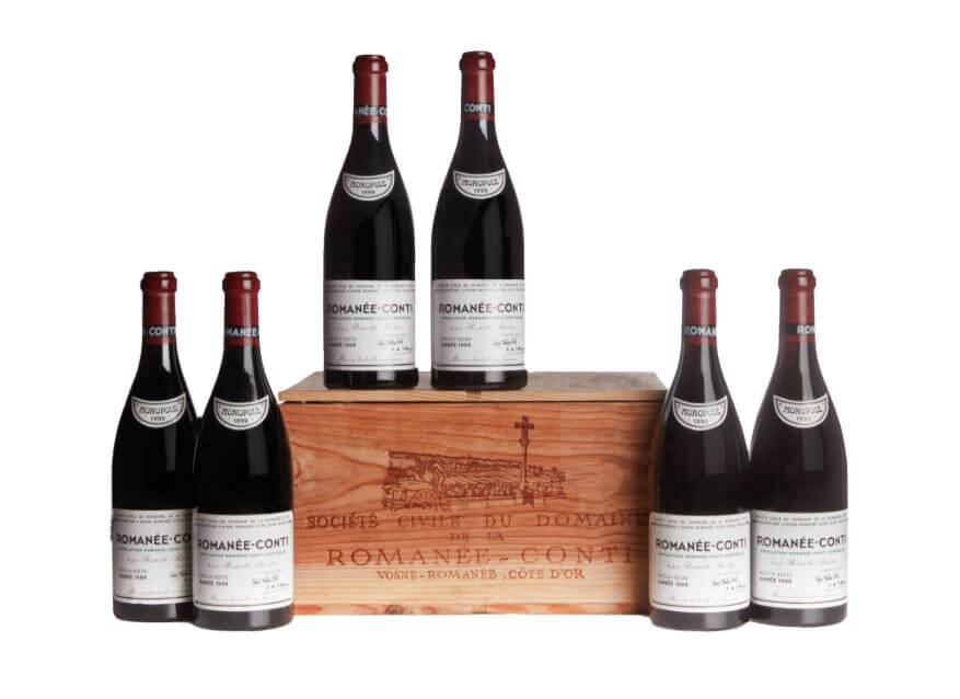 Domaine de la Romanée-Conti, Côte de Nuits Grand Cru, 6 bouteilles