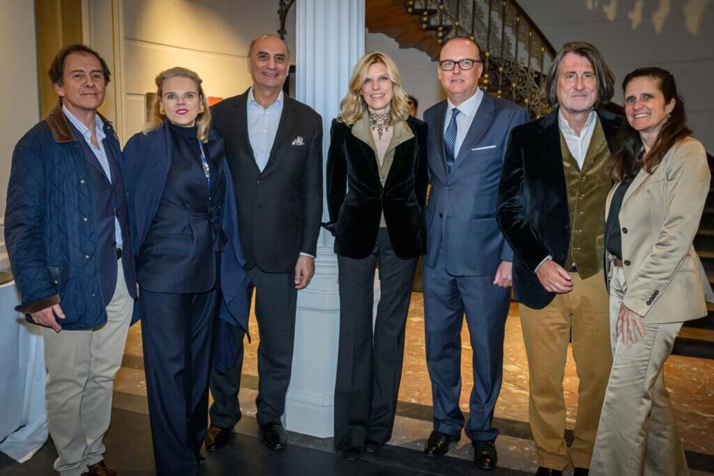M. Fabrizio di Luogo, M. et Mme Samir Sabet d’Acre, Mme Anne Derasse, 
M. Frédérick Mouraux, M. Jörg Bräuer et Mme Flavie Durand-Ruel
