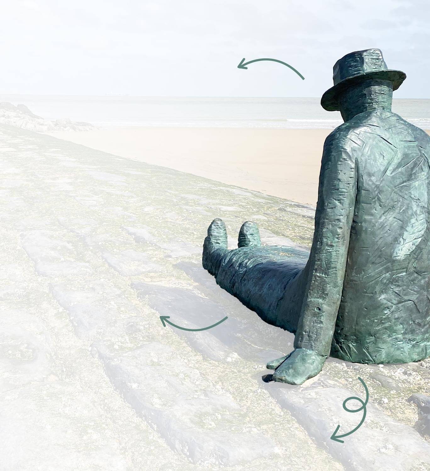 Icône du littoral : “La Mer, ce grand sculpteur” de Jean-Michel Folon