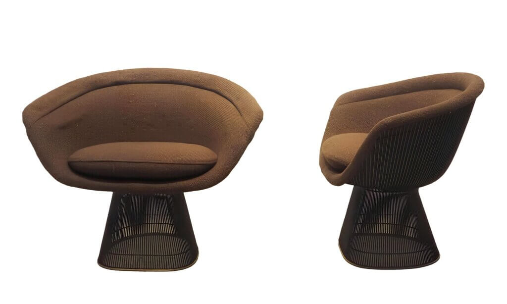 fauteuils signés Warren Platner