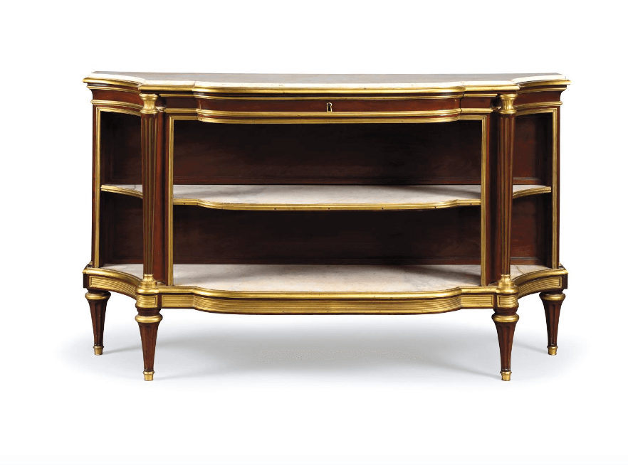 Adam Weisweiler, Dienstdoende console