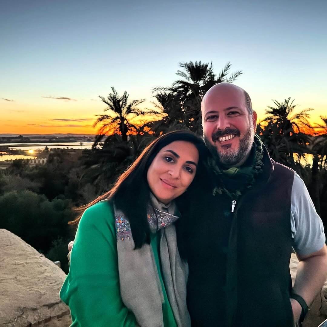 Le prince du Saïd, héritier des rois d’Égypte, et son épouse la princesse Noal