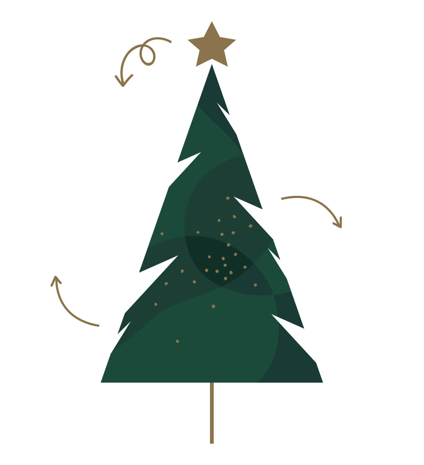 Icône de fête : Le sapin de Noël