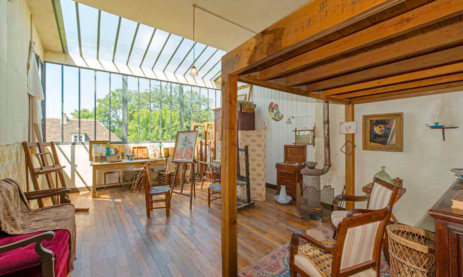 La musée de Montmartre • L'Éventail