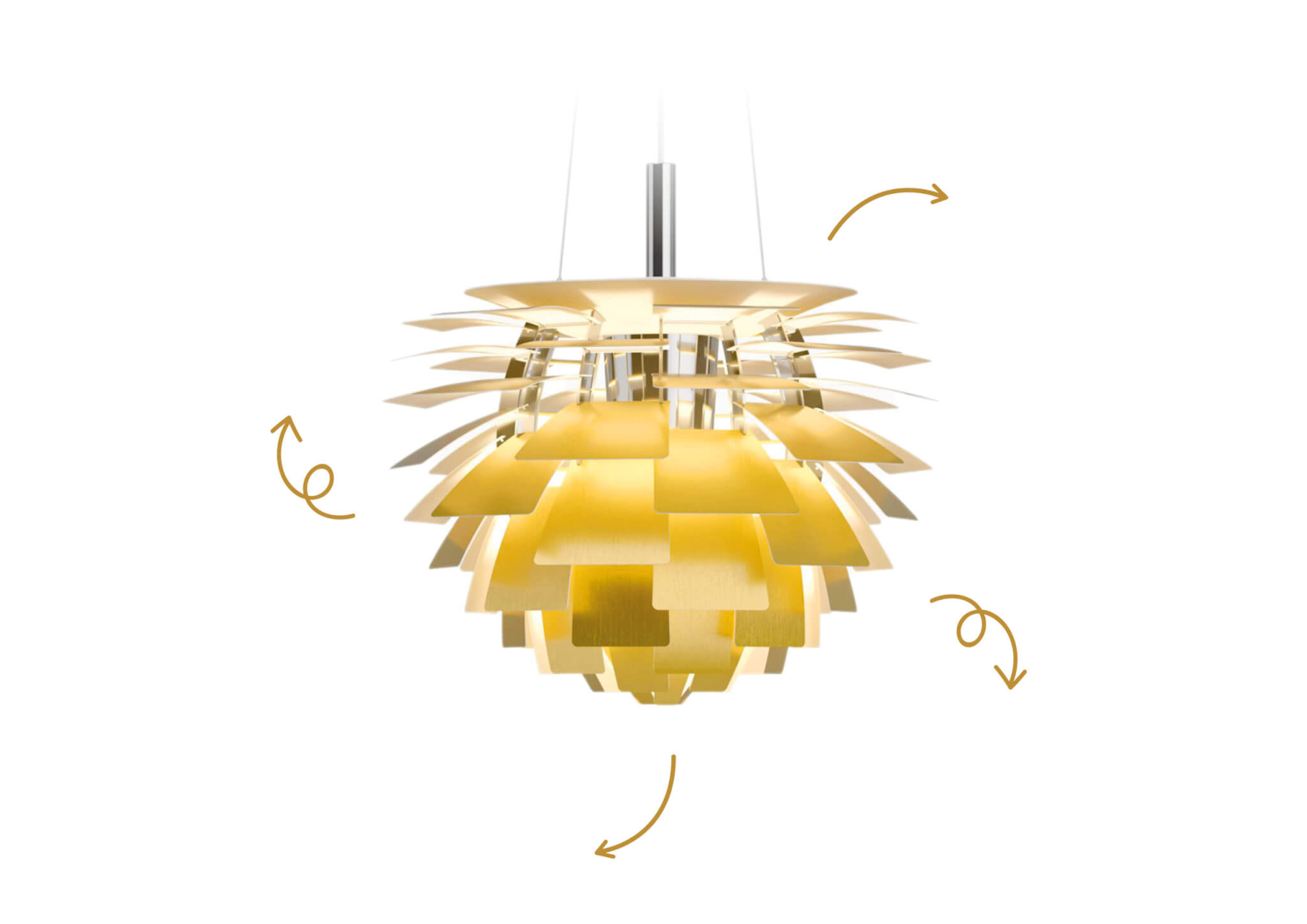 Icône design : La  suspension  PH  Artichoke  de  Poul  Henningsen  (1958)